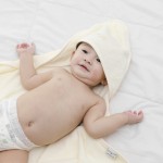 Organic Baby Hooded Towel - Creme